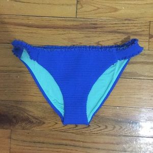 Victoria’s Secret Blue Smocked Bikini Bottoms